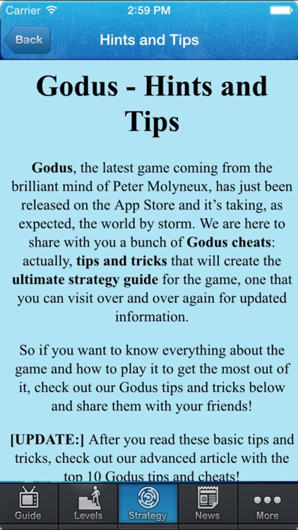 Guide For Godus - Walkthrough Guide screenshot-4