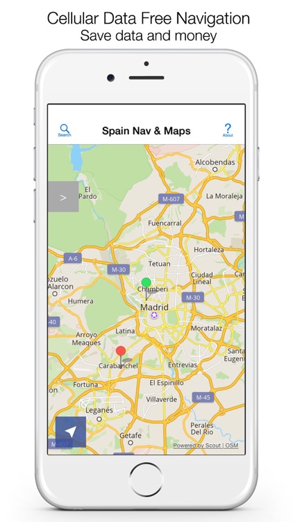 Spain Offline Maps & Offline Navigation screenshot-0