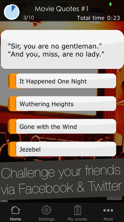 Movie Quotes Quiz Game - Trivia Game with the best and most legendary film & movie quotes screenshot-3