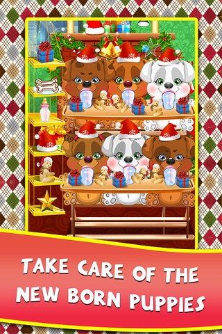 Pet Christmas Salon Doctor - my santa xmas & elf boo kids games for girls! screenshot 4