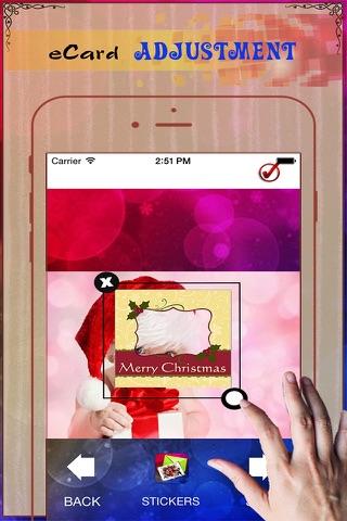 Merry Christmas - Personalized Christmas Greeting Card to Wish Friends screenshot 3