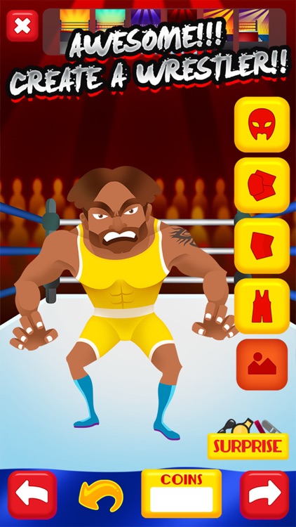 My Top Wrestling Power Superstars - Wrestler Legends Builders Game