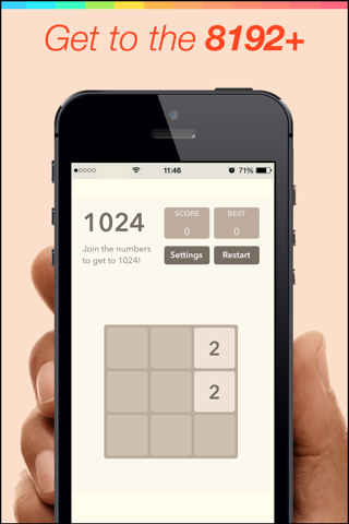 8192 Number Puzzle game screenshot 3