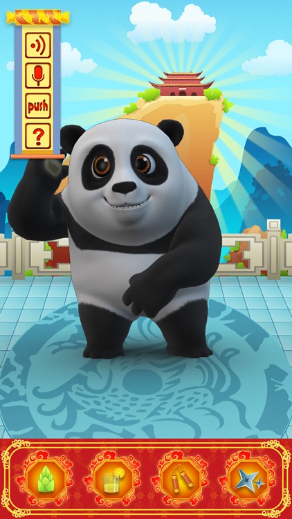 Talking Bruce the Panda