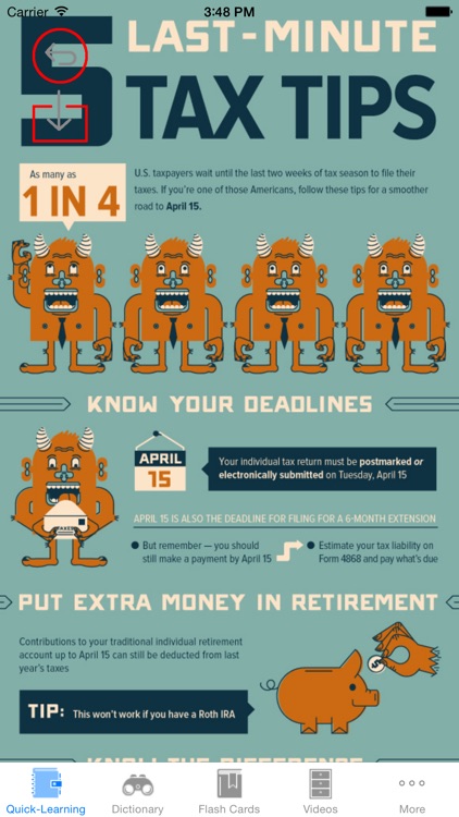 Tax Quick Reference: Dictionary with Free Video Lessons and Cheat ...