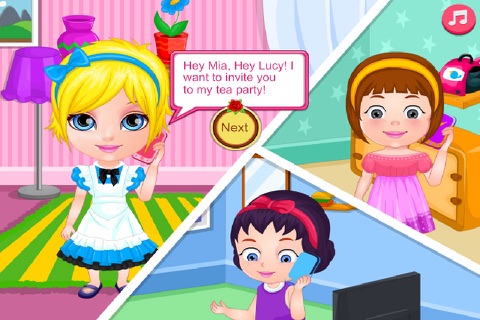 Baby Princess Tea Party screenshot 3