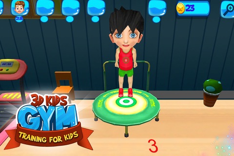 3D Kids Gym Training for kids screenshot 2