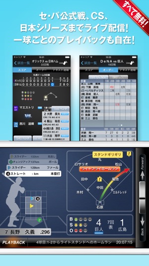 Professional Baseball Data & Live(圖1)-速報App