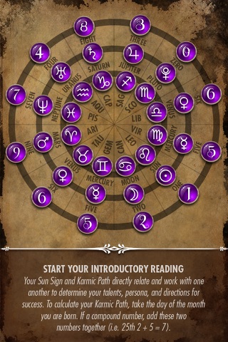 Astrology & Numerology Wheel screenshot 2