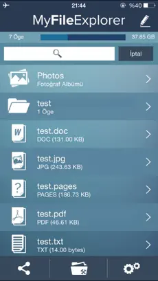 Imágen 1 My File Explorer iphone