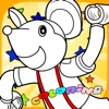 Coloring for The Mouse Lego Version Game