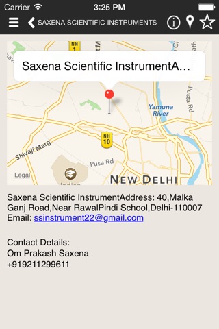 Saxena Scientific Instruments screenshot 2