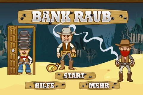 Der Bank Raub Am Zahltag In Der Western Stadt - náhled