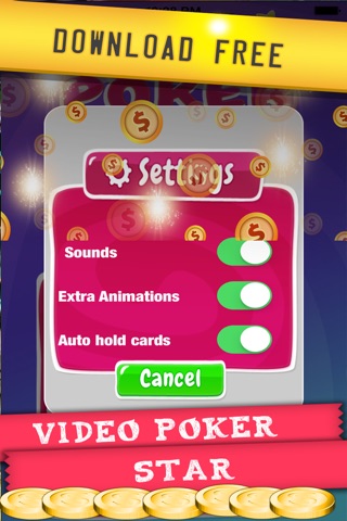 Video Poker Star Jackpot screenshot 3