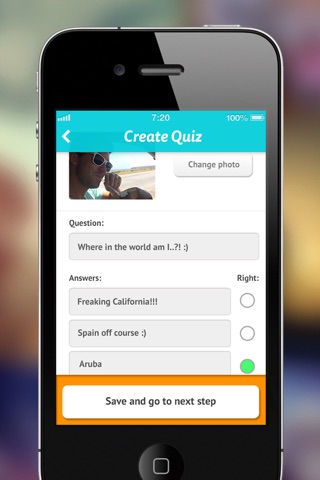 PhotoQuiz. build your own trivia games screenshot 4