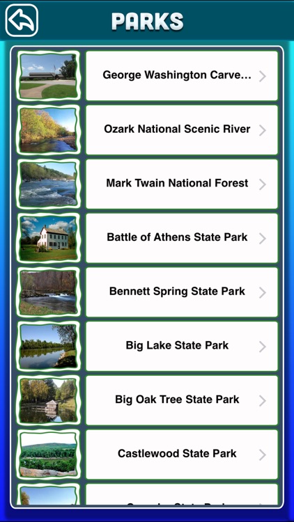 Missouri National & State Parks