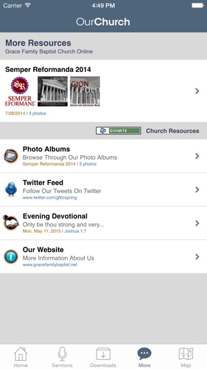 Grace Family Baptist Church(圖4)-速報App