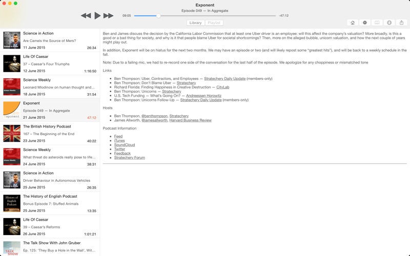 PodGrasp - Podcast Player thumbnail 2