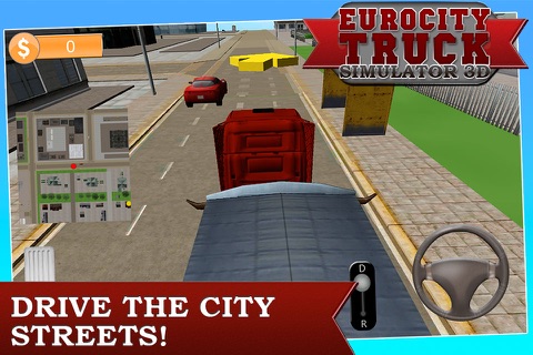 Euro Autobahn: Trucker Simulator 3D screenshot 4