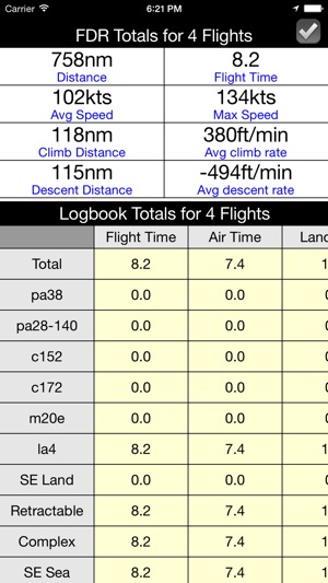 HandyStats Pilot Logbook(圖4)-速報App