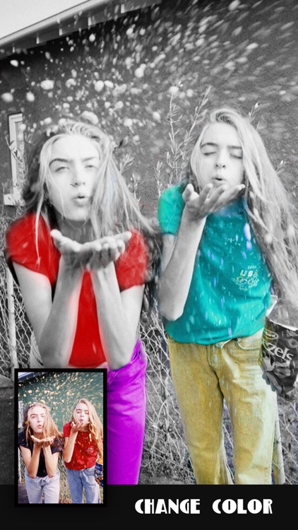 Pic Color Effects Pro - Photo Splash Modifier: Black & White, Selective Grayscale plus Recolor FX