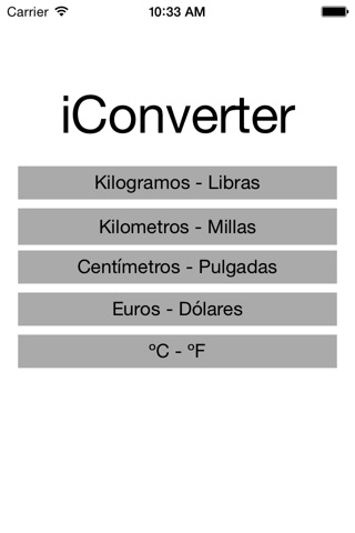 iConverter screenshot 2