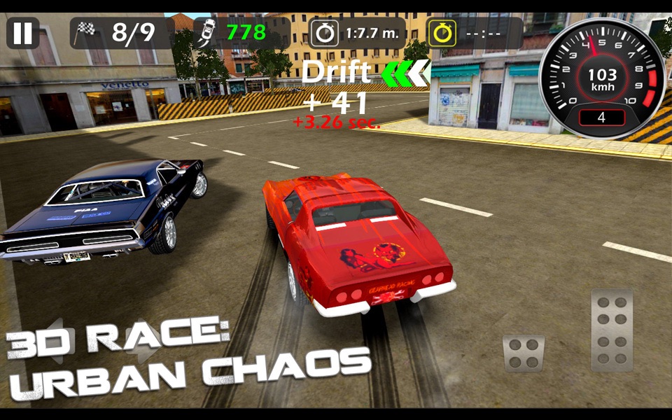 3d Race : Urban Chaos screenshot 2