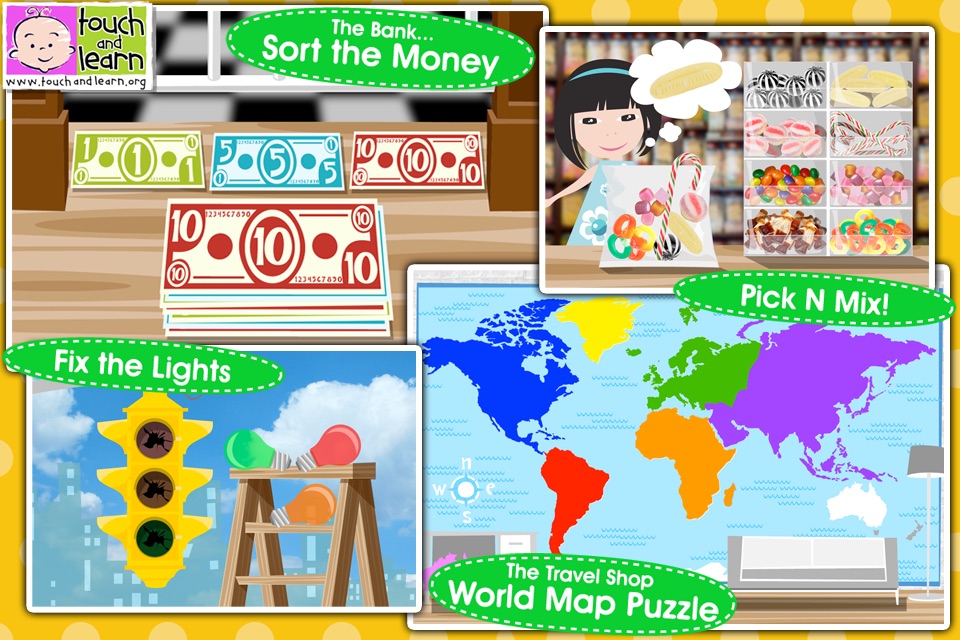 Fun Town for Kids Free - Creative Play by Touch & Learn screenshot 4