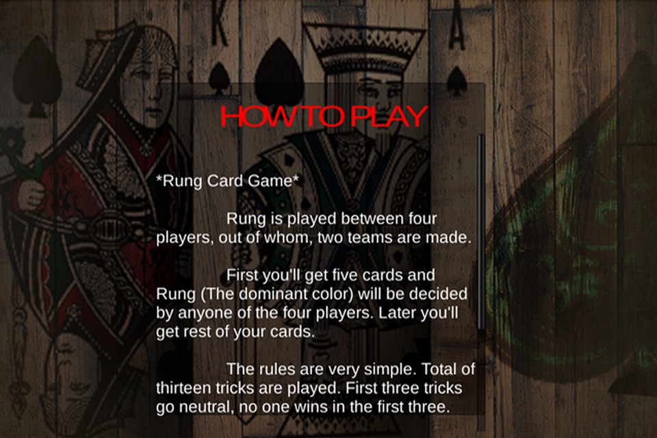 Rung Card Game Court Piece screenshot 4