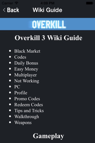 Guide For Overkill 3 Edtion screenshot 2