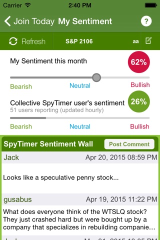 SpyTimer – S&P500 Stock Timing screenshot 3