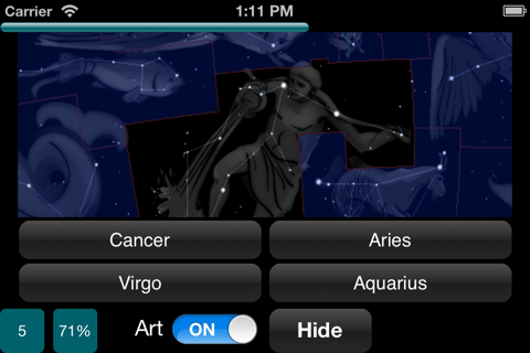 Constellations Quiz Game screenshot 3