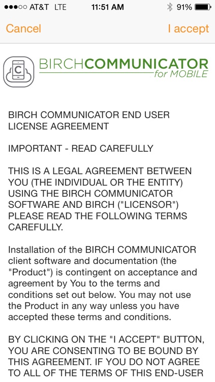 Birch Communicator for Mobile screenshot-3