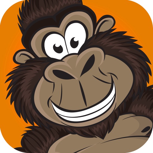 Donkey Monkey King of the Jungle Gorrila Style Vegas Slot Machine FREE iOS App