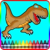 Coloring Book Kids Jurassic Coloring Games free