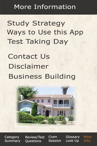 Real Estate Agent Test Prep, National Exam Practice Tests and Glossary. Business builder suggestions and test taking tips. screenshot 3