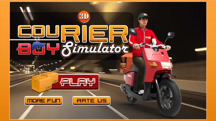 3D Courier Boy Simulator - Best courier, postal service and rider simulation game