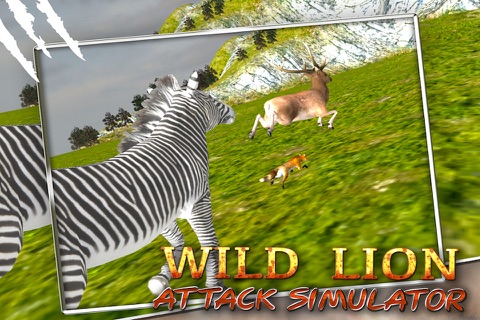 Wild Lion Attack Simulator 3D screenshot 3