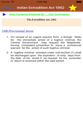 Indian Extradition Act 1962 screenshot 2