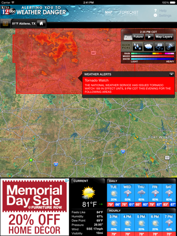 KTXS Wx HD screenshot 4