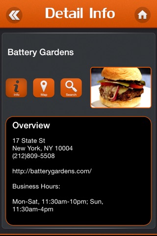Chopped Restaurants Locations screenshot 4