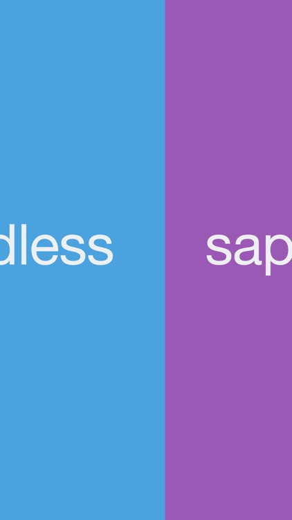 词语接龙－通过滑动摆弄文字