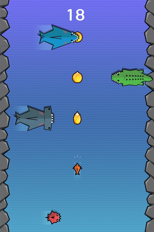 Move the Fish - Arcade Fish On The Run screenshot 2