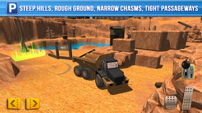 Screenshot from Mining Trucker Parking Simulator a Real Digger Construction Truck Car Park Racing Games