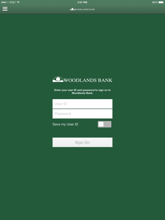 Woodlands Mobile for iPad