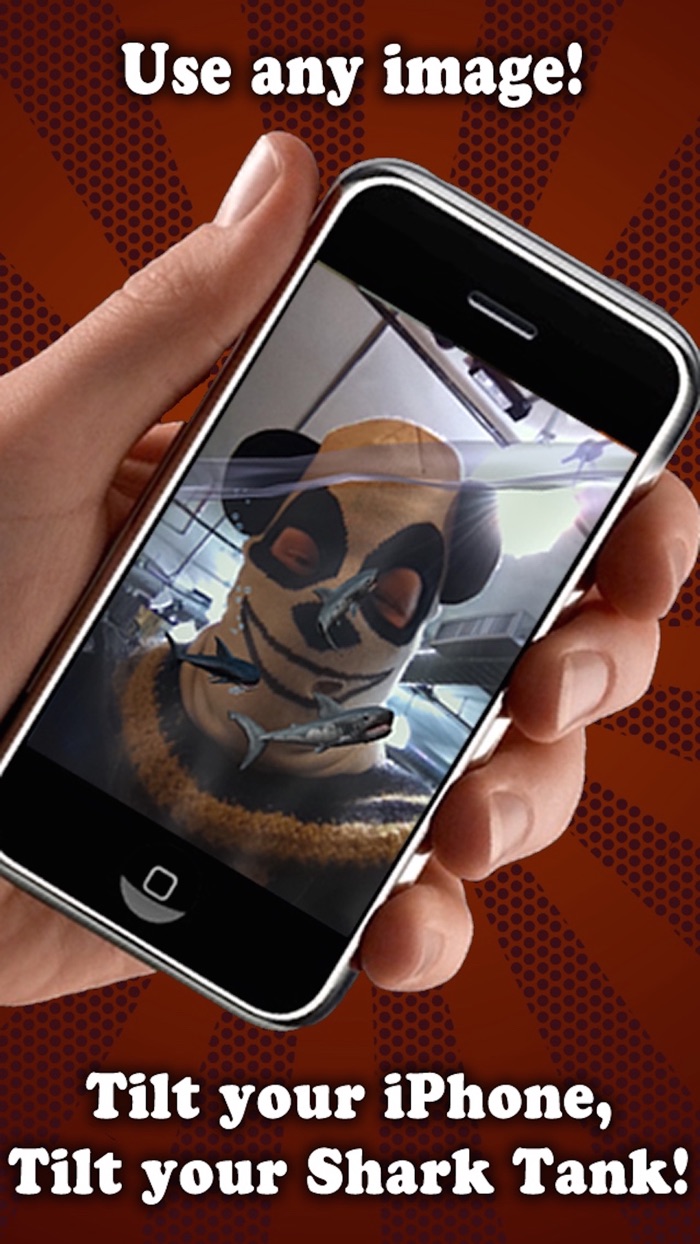 Shark Fingers 3D Interactive Aquarium