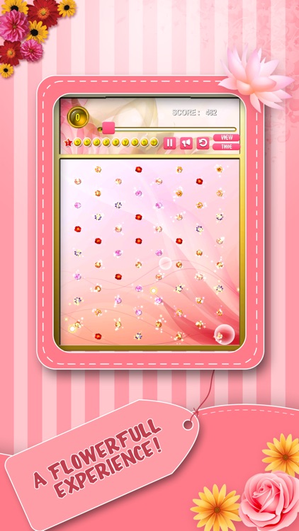Burst Flower Bubble Pop: Garden Match Board Pro