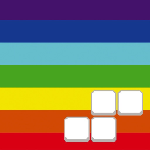 Rainbow Blocks Crush Icon