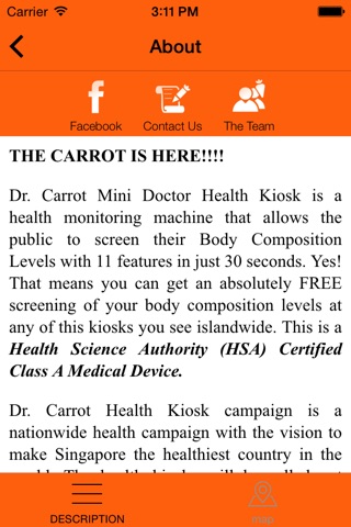 Dr. Carrot Health Kiosk screenshot 3