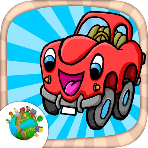 Cars, karts and trucks - fun car minigames for kids icon